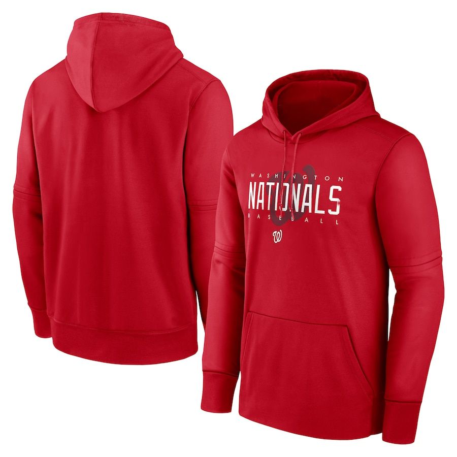 Men 2023 MLB Washington Nationals red Sweatshirt style 1->washington nationals->MLB Jersey